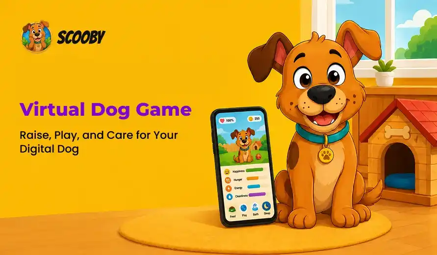 Virtual Dog Game: Raise, Play, and Care for Your Digital Dog