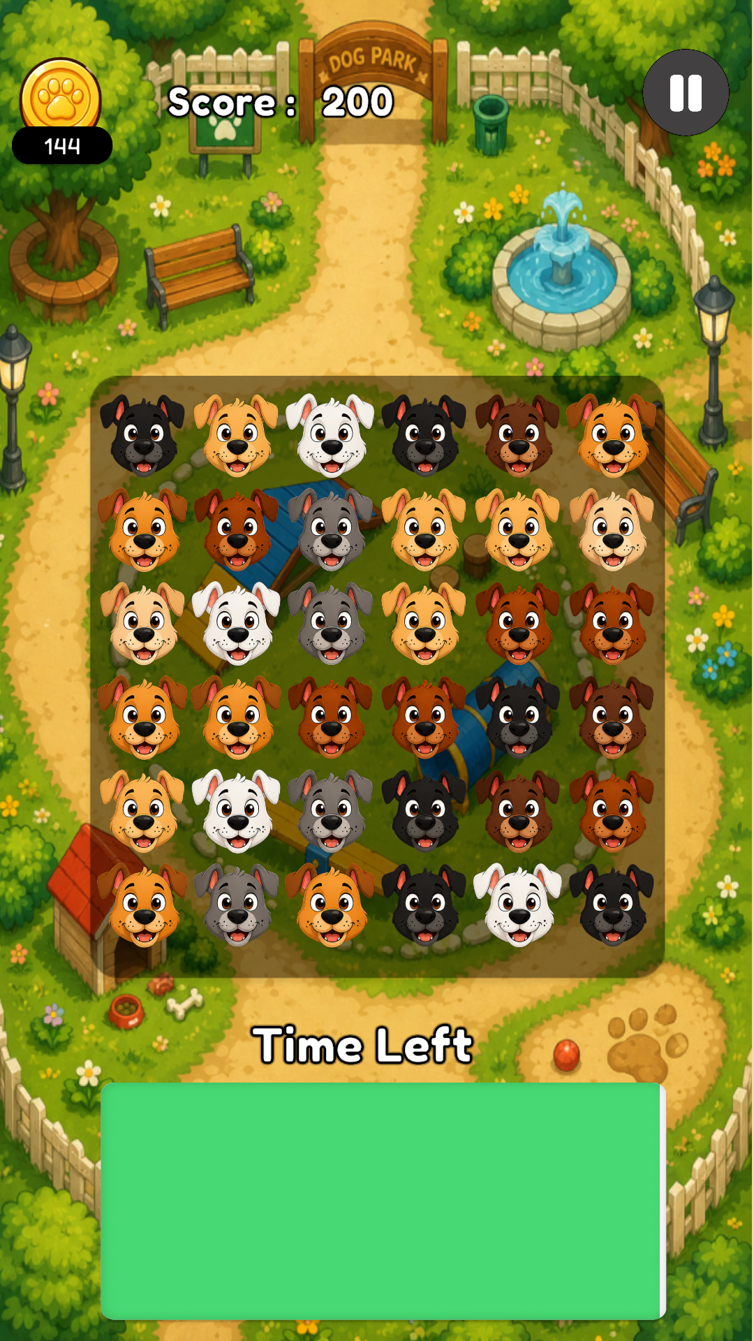 Merge Dogs mini-game